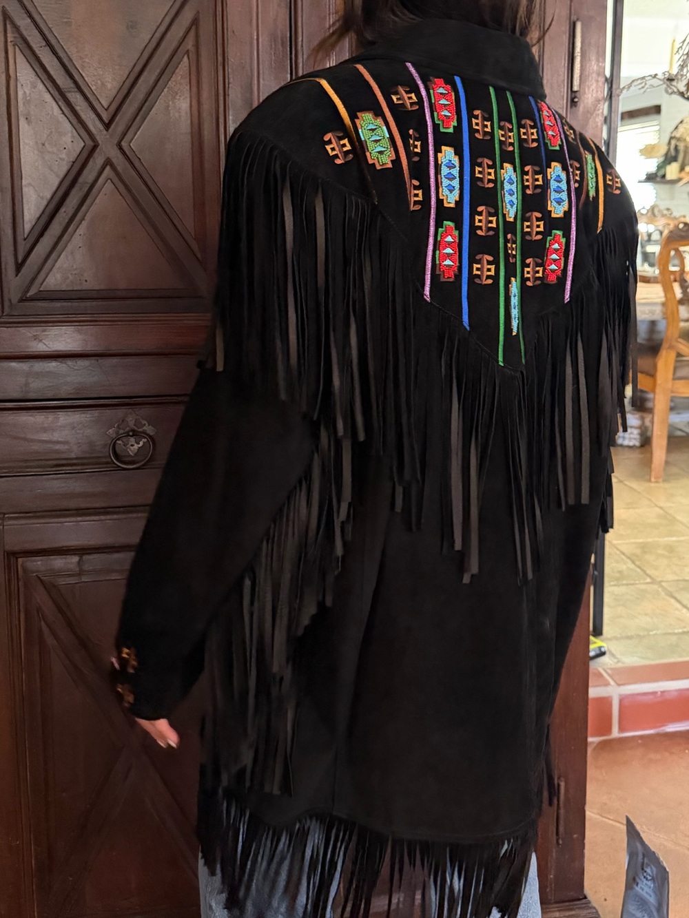 EREZ LEVY leather fringe jacket✨✨